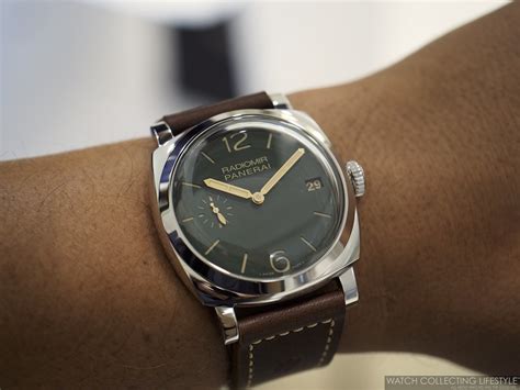 panerai radiomir wrist